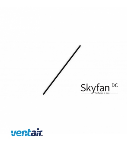 Ventair Skyfan Ceiling Fan Extension Downrod 90cm - Black